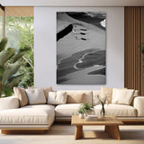 Three Surfers Black & White