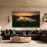 Emerald Bay Sunrise 48" Metal