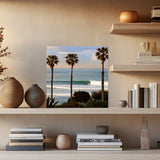 Cardiff Longboarder 12" x 12" Metal