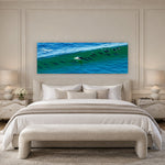 21 Dolphins by Aaron Chang, shown in a Parisian bedroom