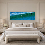 21 Dolphins by Aaron Chang, shown in a Parisian bedroom
