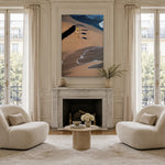 3 Surfers by Aaron Chang, shown in a Parisian salon
