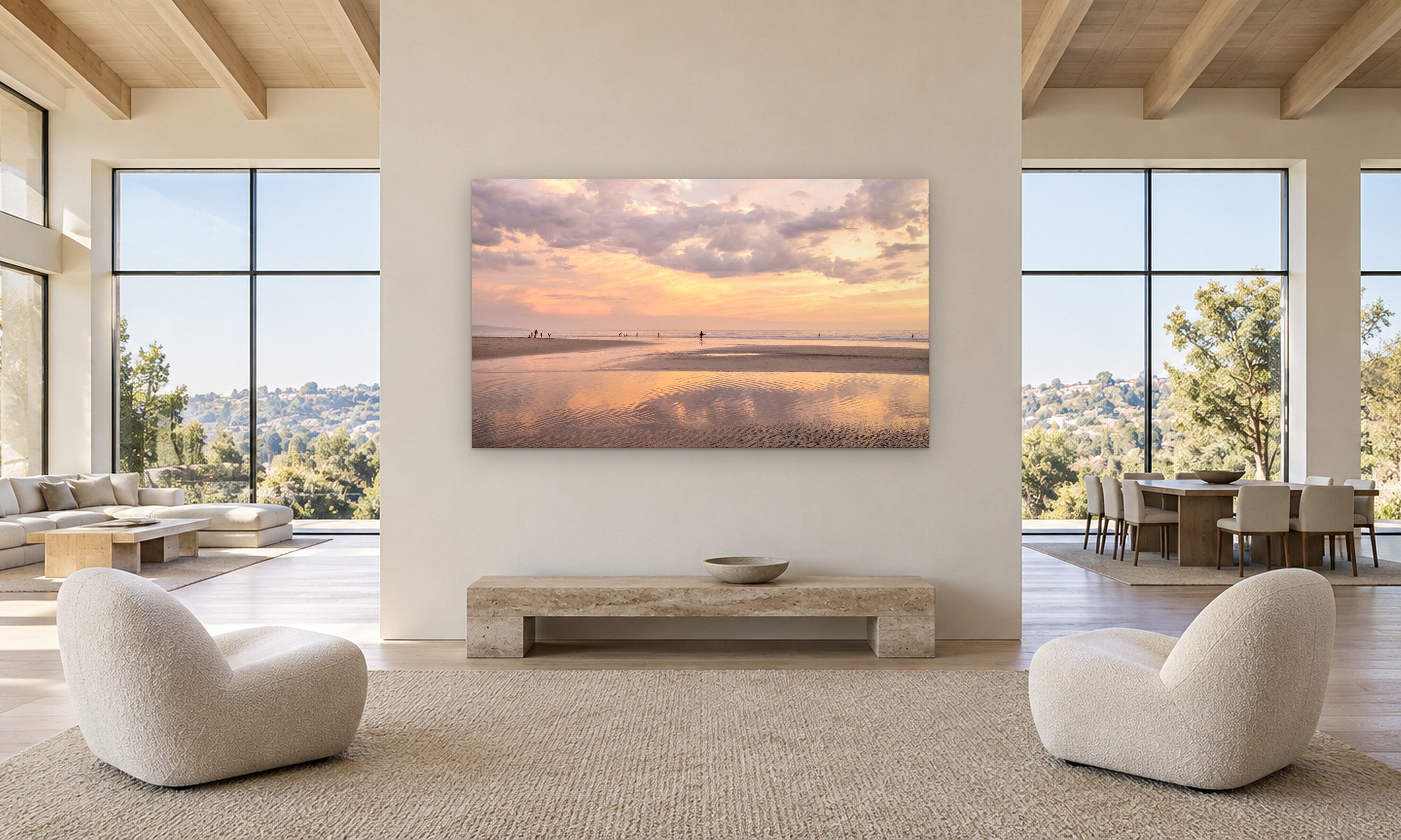 Breathe by Aaron Chang, shown in a gallery loft