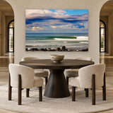 Cardiff Line-up by Aaron Chang, shown in an arched dining room