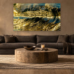 Champagne by Aaron Chang, shown in a warm modern living room