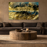 Champagne by Aaron Chang, shown in a warm modern living room