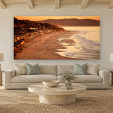 Del Mar Beach by Aaron Chang, shown in a coastal living room