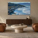Del Mar Morning by Aaron Chang, shown in a collector’s lounge