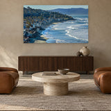 Del Mar Morning by Aaron Chang, shown in a collector’s lounge