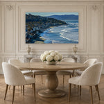 Del Mar Morning by Aaron Chang, shown in a Parisian dining room