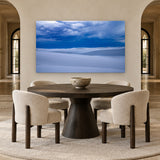 Dune Storm by Aaron Chang, shown in an arched dining room