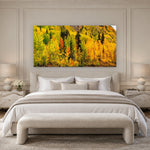 Embers by Aaron Chang, shown in a Parisian bedroom