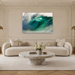 Emerald Waimea by Aaron Chang, shown in a Parisian living room