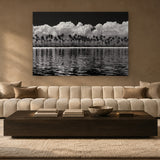 Fiji Palms by Aaron Chang, shown in a modern lounge