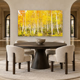 Heart of Gold by Aaron Chang, shown in an arched dining room