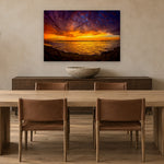 Indian Summer by Aaron Chang, shown in a modern dining room