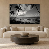 Ke Iki Beach by Aaron Chang, shown in a modern living room