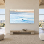 Momentum by Aaron Chang, shown in a gallery loft