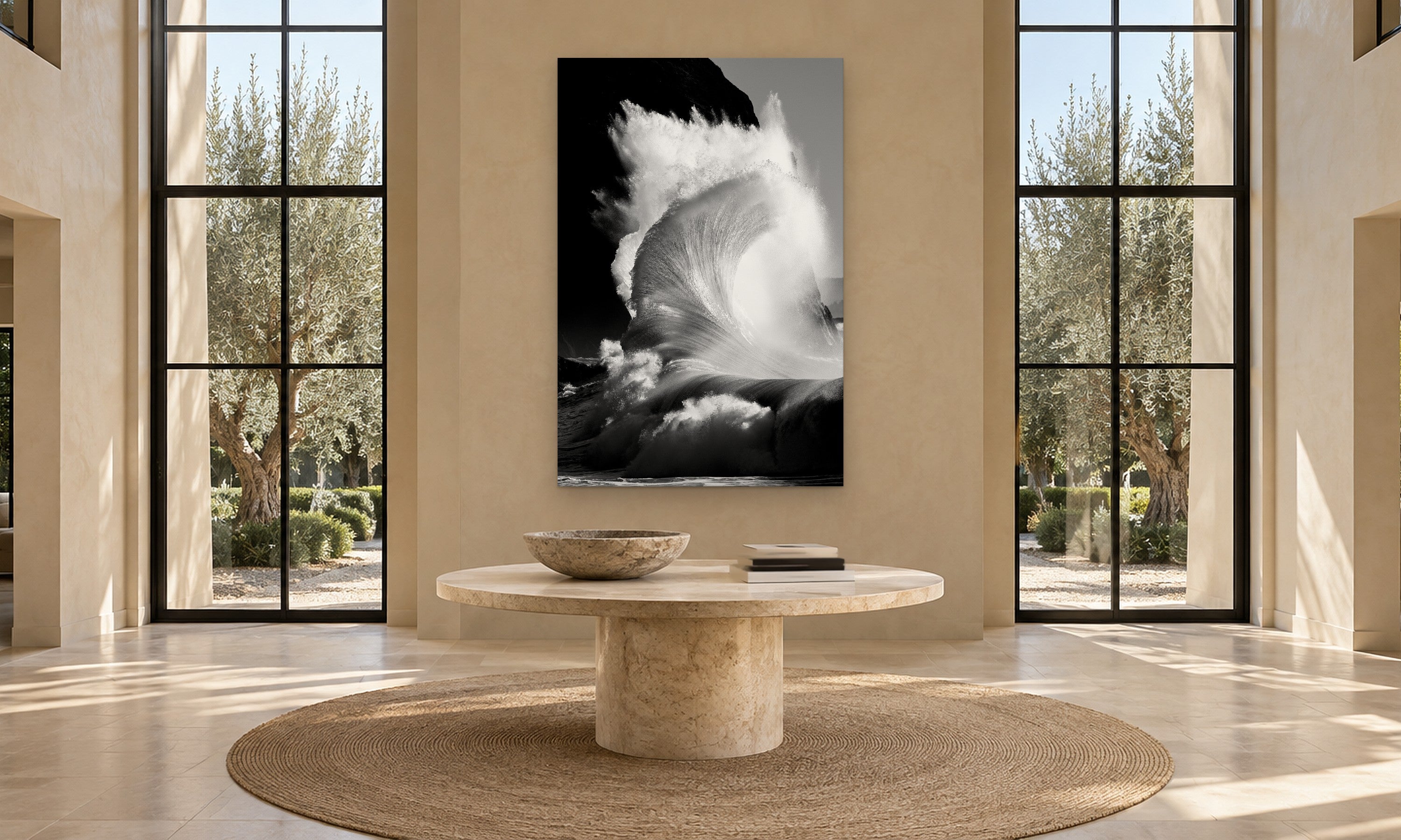 Nautilus by Aaron Chang, shown in a grand foyer