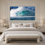 Off the Wall by Aaron Chang, shown in a Parisian bedroom