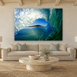 Perfect View by Aaron Chang, shown in a coastal living room