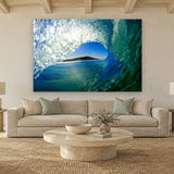 Perfect View by Aaron Chang, shown in a coastal living room