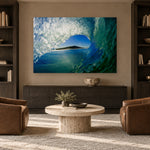 Perfect View by Aaron Chang, shown in a library