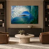 Perfect View by Aaron Chang, shown in a library