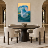 Pirouette by Aaron Chang, shown in an arched dining room