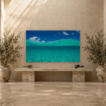 Purity by Aaron Chang, shown in a grand entry hall