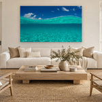 Purity by Aaron Chang, shown in an ocean-view great room