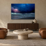 Rain Cloud by Aaron Chang, shown in a collector’s lounge