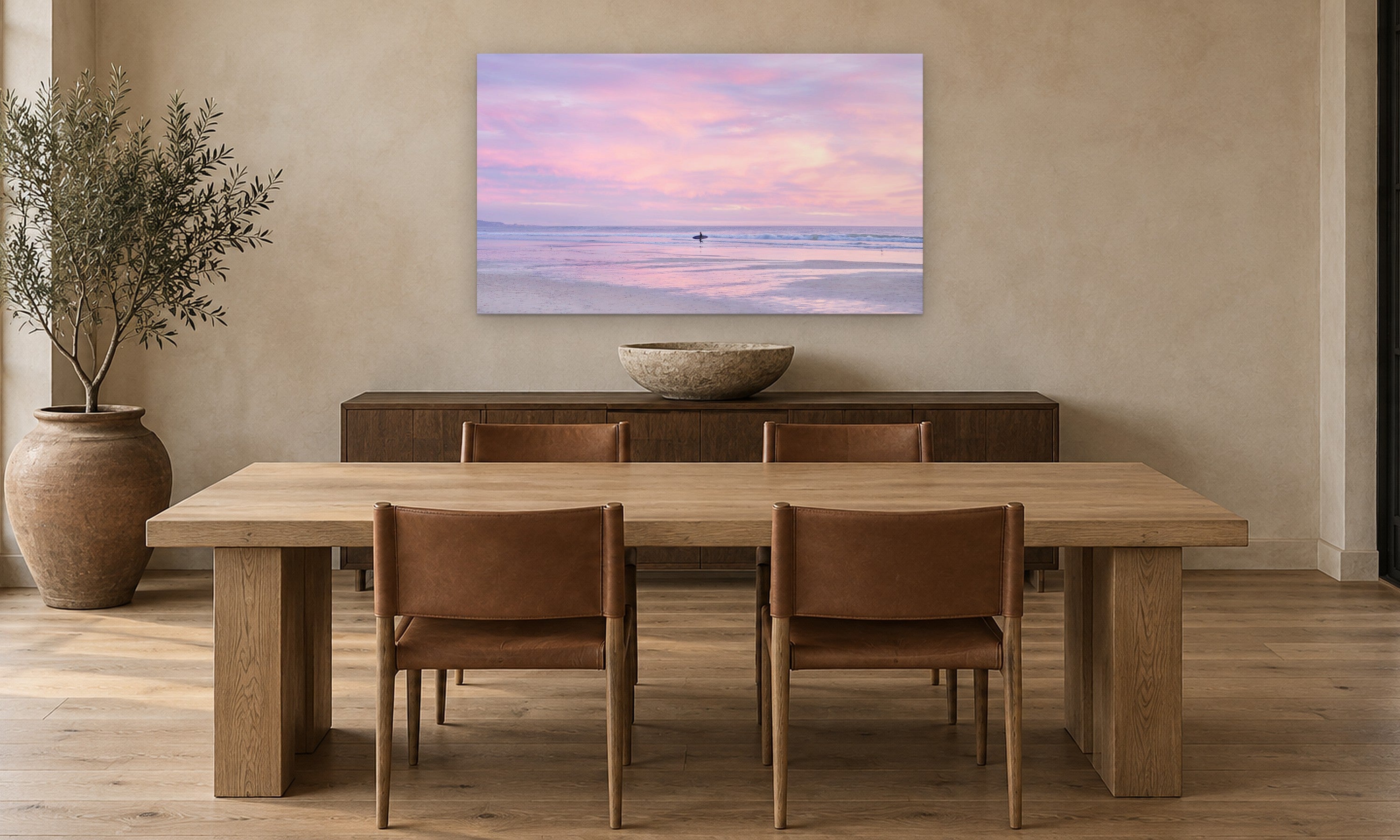 Reflect by Aaron Chang, shown in a modern dining room
