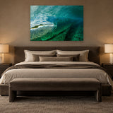 Secret Reef by Aaron Chang, shown in an elegant bedroom