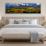Sierra High Country by Aaron Chang, shown in a coastal bedroom
