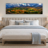 Sierra High Country by Aaron Chang, shown in a coastal bedroom