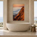 Solana Cliffs by Aaron Chang, shown in a spa bathroom