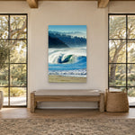 Solana Shorebreak by Aaron Chang, shown in a farmhouse entry