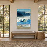 Solana Shorebreak by Aaron Chang, shown in a farmhouse entry