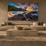 Splendor by Aaron Chang, shown in a plaster-walled living room