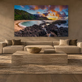 Splendor by Aaron Chang, shown in a plaster-walled living room