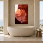 Stone Wave by Aaron Chang, shown in a spa bathroom