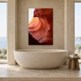 Stone Wave by Aaron Chang, shown in a spa bathroom
