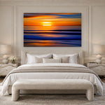 Sun Dance by Aaron Chang, shown in a Parisian bedroom