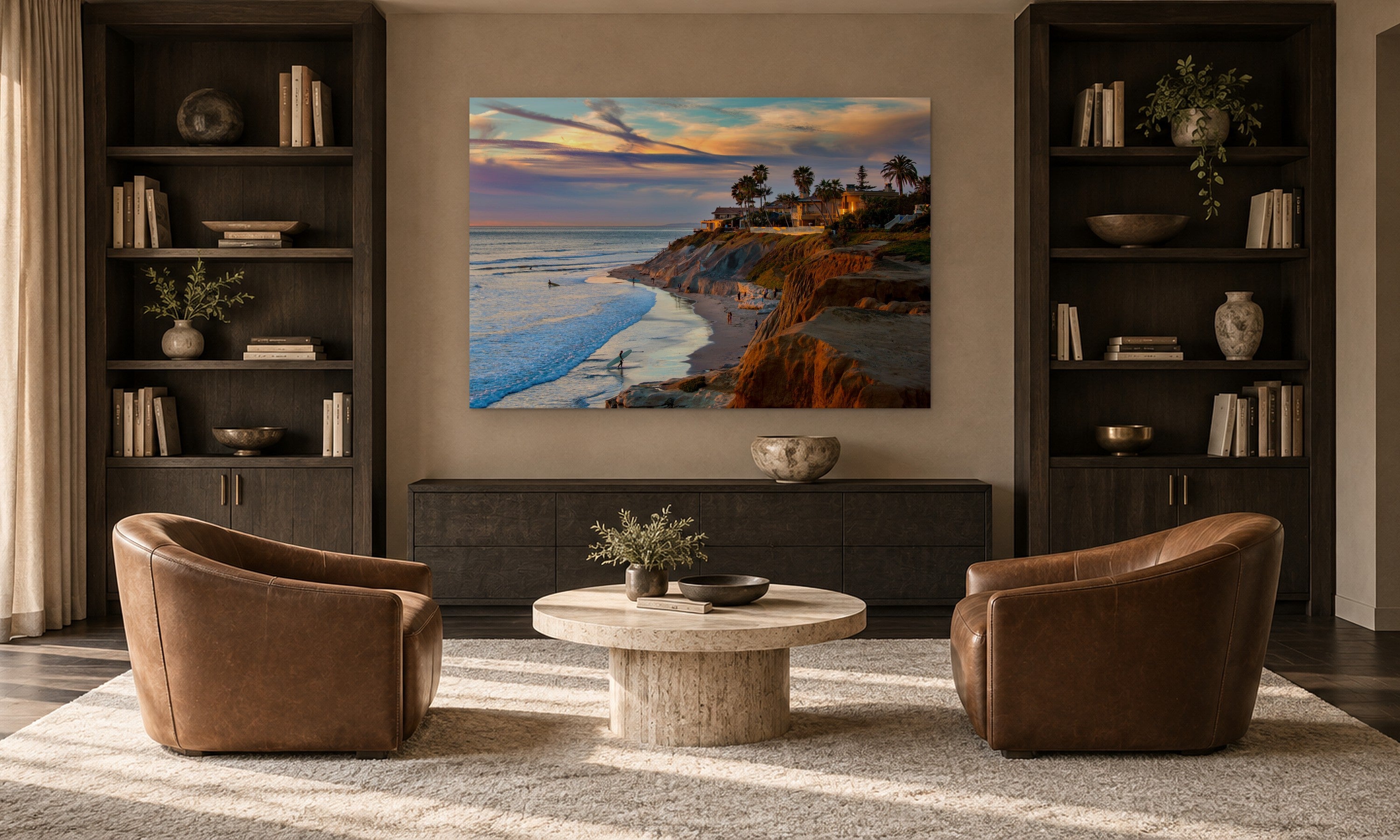 Terra Mar Point by Aaron Chang, shown in a library
