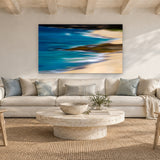 The Beach by Aaron Chang, shown in a beach-house living room