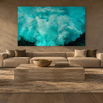 The Force by Aaron Chang, shown in a plaster-walled living room