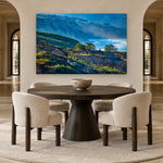 Torrey Mist by Aaron Chang, shown in an arched dining room
