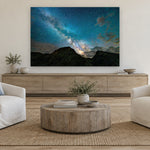 Touched by Aaron Chang, shown in a coastal family room