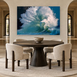 Triumph by Aaron Chang, shown in an arched dining room